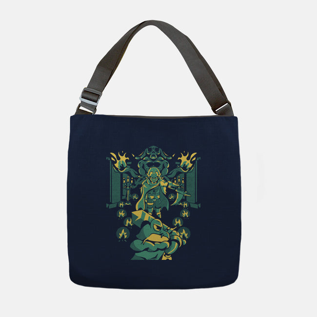 Welcome To My Lair-none adjustable tote bag-Sketchdemao