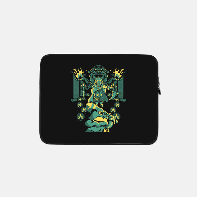 Welcome To My Lair-none zippered laptop sleeve-Sketchdemao