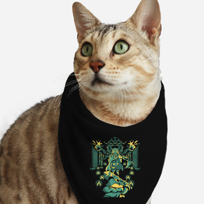 Welcome To My Lair-cat bandana pet collar-Sketchdemao