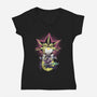 Yugioh Pharao-womens v-neck tee-PanosStamo