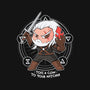 Cute Witcher-none stretched canvas-C√° Mask