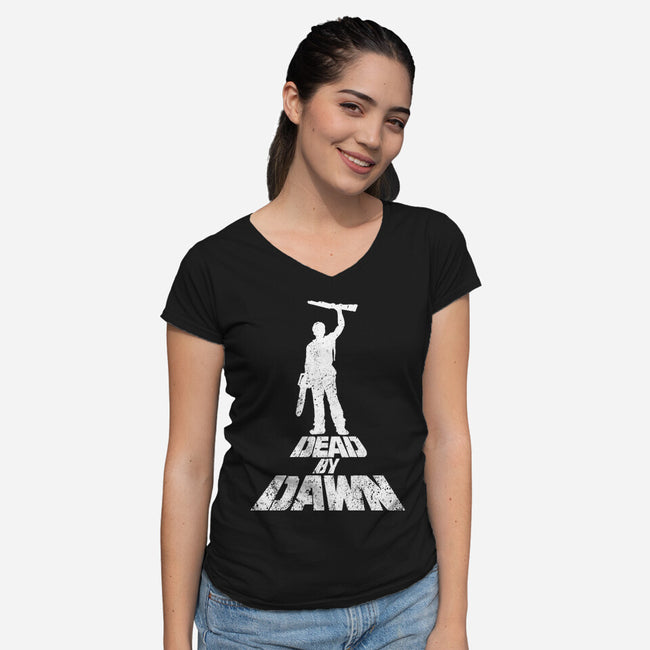 By Dawn-womens v-neck tee-illproxy