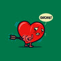 Heart Ache-none removable cover w insert throw pillow-Boggs Nicolas