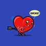 Heart Ache-none removable cover w insert throw pillow-Boggs Nicolas