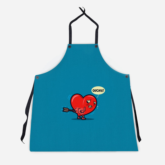 Heart Ache-unisex kitchen apron-Boggs Nicolas