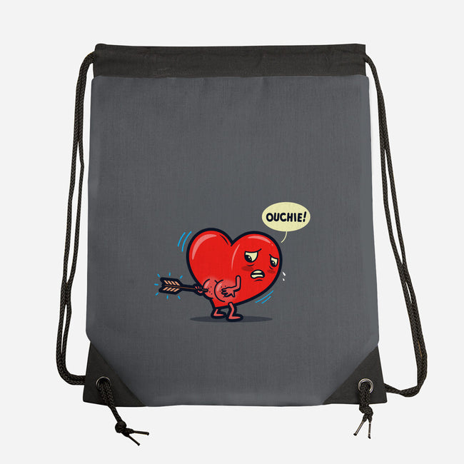 Heart Ache-none drawstring bag-Boggs Nicolas