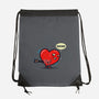 Heart Ache-none drawstring bag-Boggs Nicolas