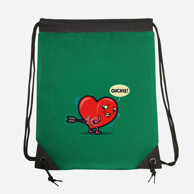 Heart Ache-none drawstring bag-Boggs Nicolas