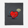 Heart Ache-none fleece blanket-Boggs Nicolas