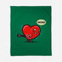 Heart Ache-none fleece blanket-Boggs Nicolas