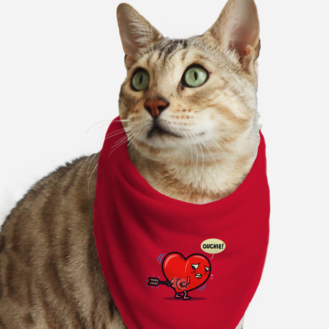 Heart Ache-cat bandana pet collar-Boggs Nicolas