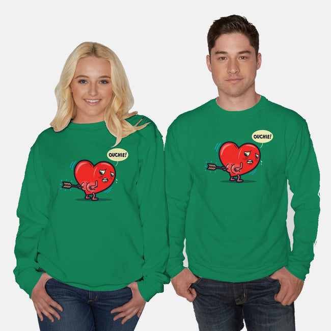 Heart Ache-unisex crew neck sweatshirt-Boggs Nicolas