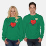 Heart Ache-unisex crew neck sweatshirt-Boggs Nicolas