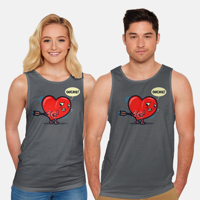 Heart Ache-unisex basic tank-Boggs Nicolas