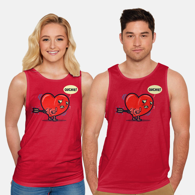 Heart Ache-unisex basic tank-Boggs Nicolas