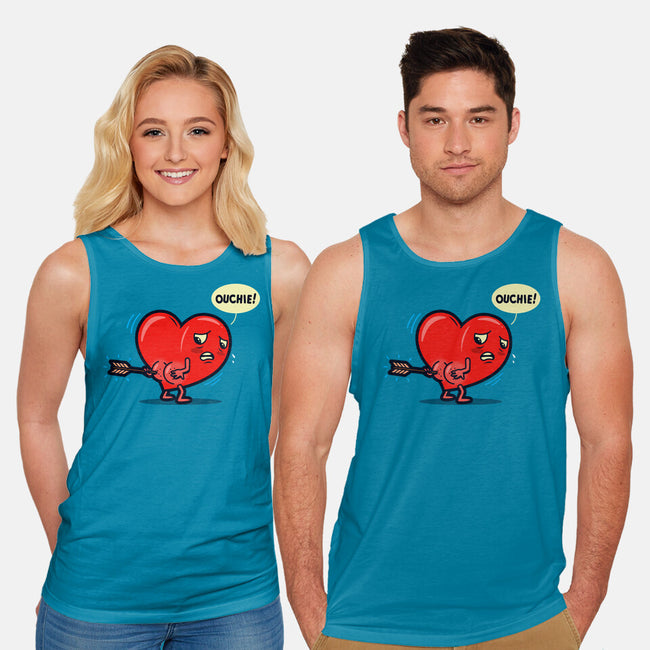 Heart Ache-unisex basic tank-Boggs Nicolas