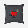 Heart Ache-none removable cover w insert throw pillow-Boggs Nicolas