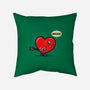 Heart Ache-none removable cover w insert throw pillow-Boggs Nicolas