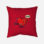 Heart Ache-none removable cover w insert throw pillow-Boggs Nicolas