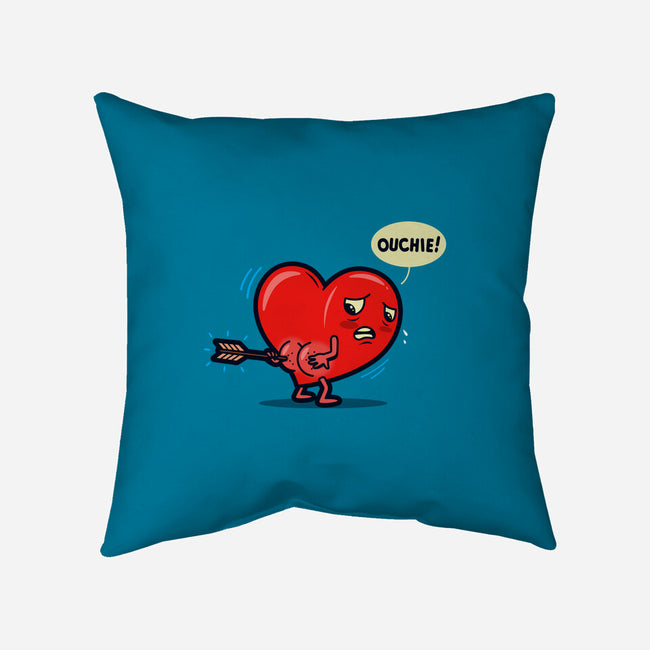 Heart Ache-none removable cover w insert throw pillow-Boggs Nicolas
