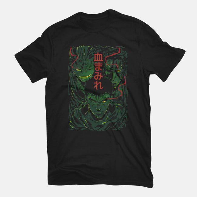 Wild-mens heavyweight tee-Kabuto Studio