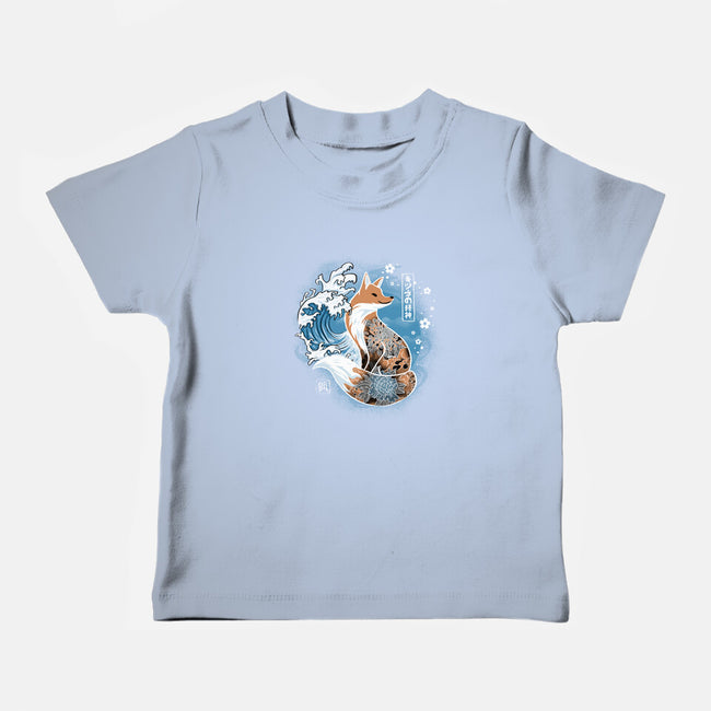 Japanese Fox-baby basic tee-IKILO