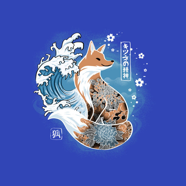 Japanese Fox-none glossy sticker-IKILO