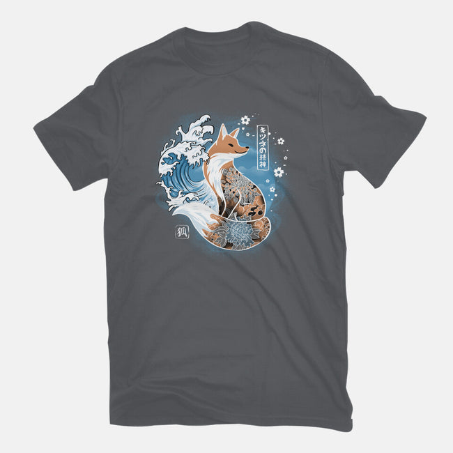 Japanese Fox-womens basic tee-IKILO