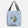 Japanese Fox-none basic tote bag-IKILO
