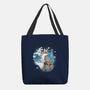 Japanese Fox-none basic tote bag-IKILO