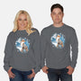 Japanese Fox-unisex crew neck sweatshirt-IKILO