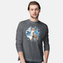 Japanese Fox-mens long sleeved tee-IKILO