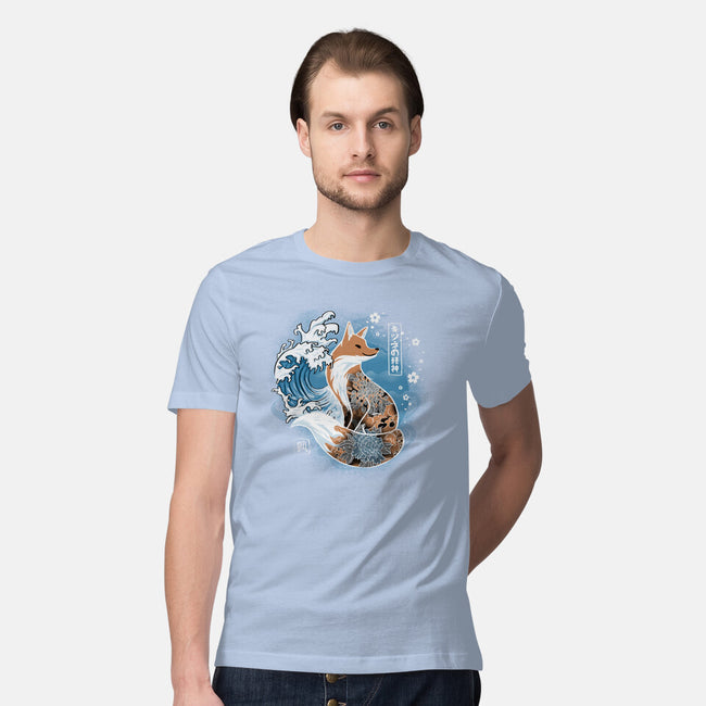 Japanese Fox-mens premium tee-IKILO