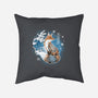 Japanese Fox-none removable cover w insert throw pillow-IKILO
