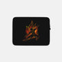 The Fire Bender-none zippered laptop sleeve-kharmazero