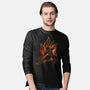 The Fire Bender-mens long sleeved tee-kharmazero