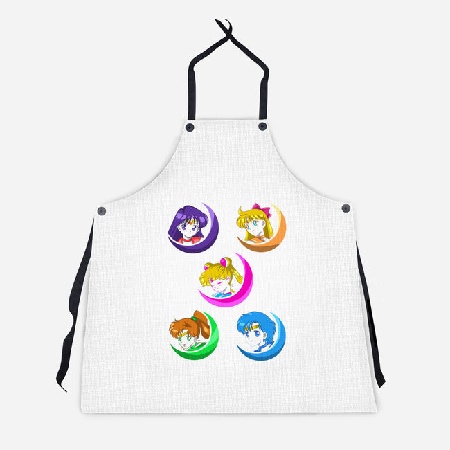 Neon Scouts-unisex kitchen apron-nickzzarto