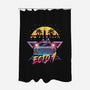 Neon Ghost-none polyester shower curtain-jrberger