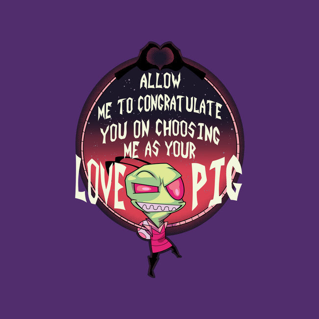 Love Pig-womens off shoulder sweatshirt-SeamusAran