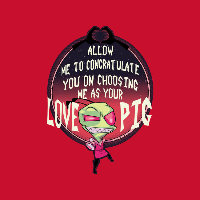 Love Pig-unisex pullover sweatshirt-SeamusAran