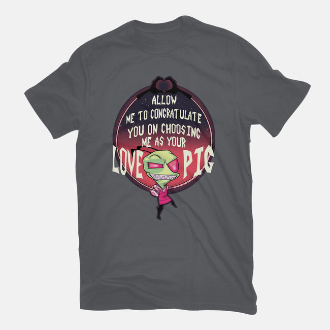 Love Pig-womens fitted tee-SeamusAran