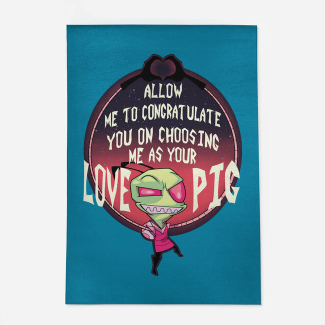 Love Pig-none indoor rug-SeamusAran