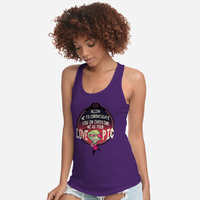 Love Pig-womens racerback tank-SeamusAran
