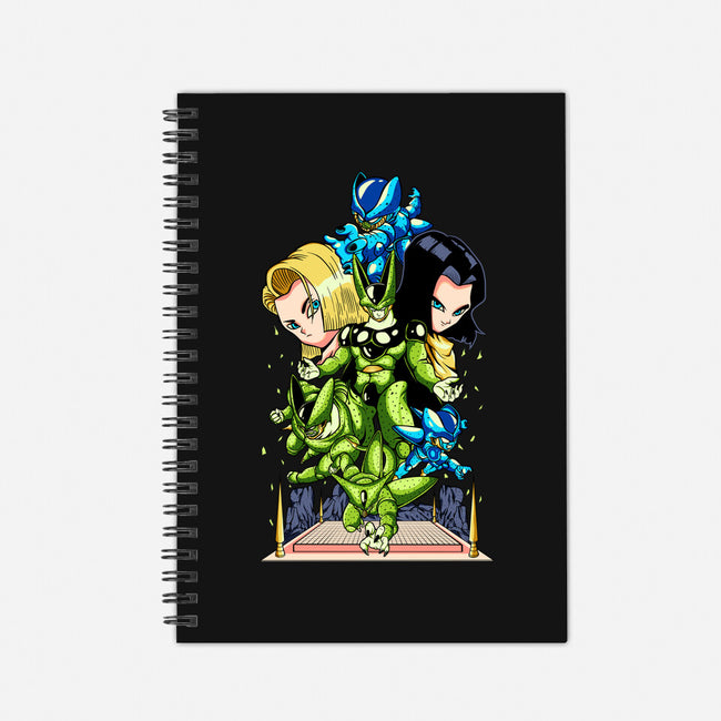Dragonball Defense-none dot grid notebook-Owlcreation