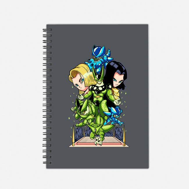 Dragonball Defense-none dot grid notebook-Owlcreation