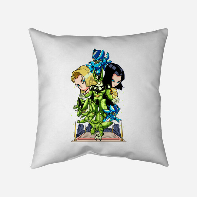 Dragonball Defense-none removable cover throw pillow-Owlcreation