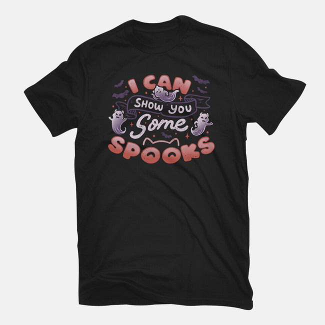 I Can Show You Some Spooks-womens fitted tee-tobefonseca