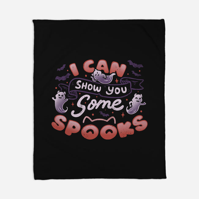 I Can Show You Some Spooks-none fleece blanket-tobefonseca