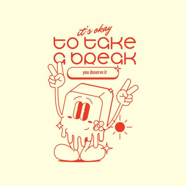 Take A Break-none glossy sticker-Stupella