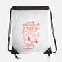 Take A Break-none drawstring bag-Stupella